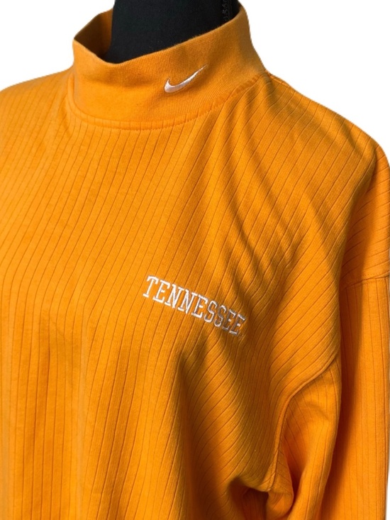 Nike Other - Nike Dri-Fit Tennessee Vols Ribbed Turtleneck Orange Embroidered Men's Large